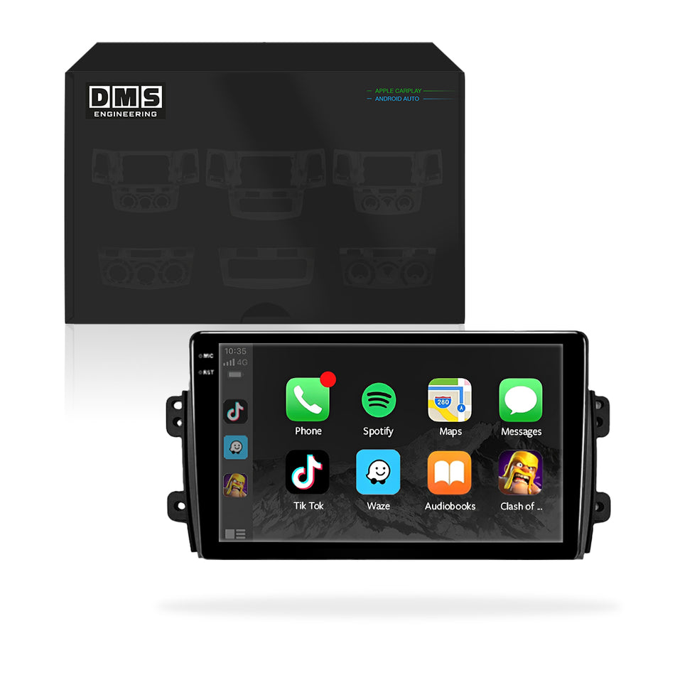 Suzuki SX4 GYA / GYB / GYC (2006 - 2014) 9" Wireless Android 15 Head Unit for Apple CarPlay / Android Auto