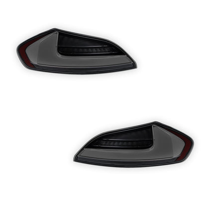 BMW Z4 E89 (2009 - 2016) Smoked White Nike Style Sequential LED Tail Lights LH + RH
