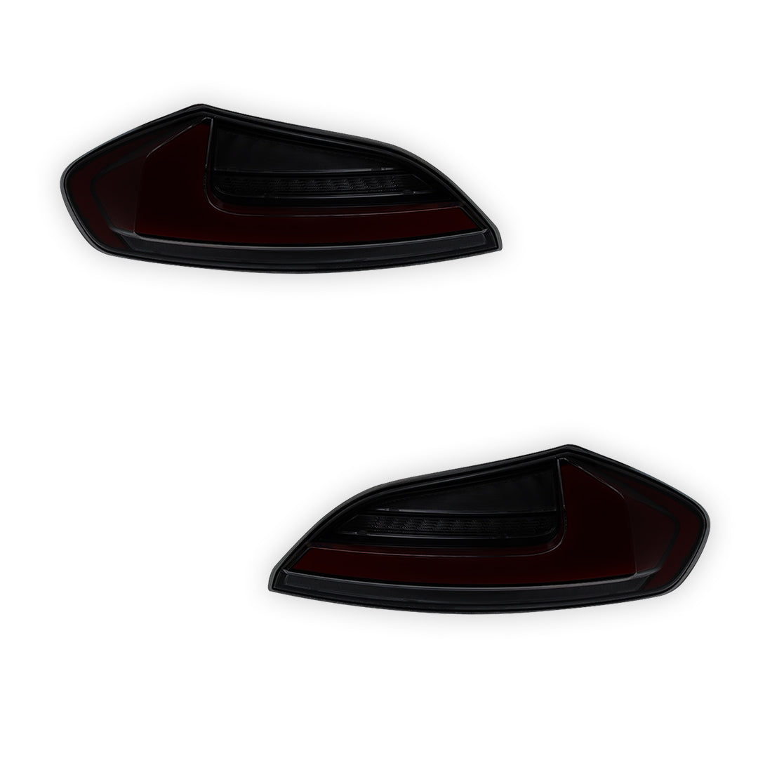 BMW Z4 E89 (2009 - 2016) Smoked Red Nike Style Sequential LED Tail Lights LH + RH