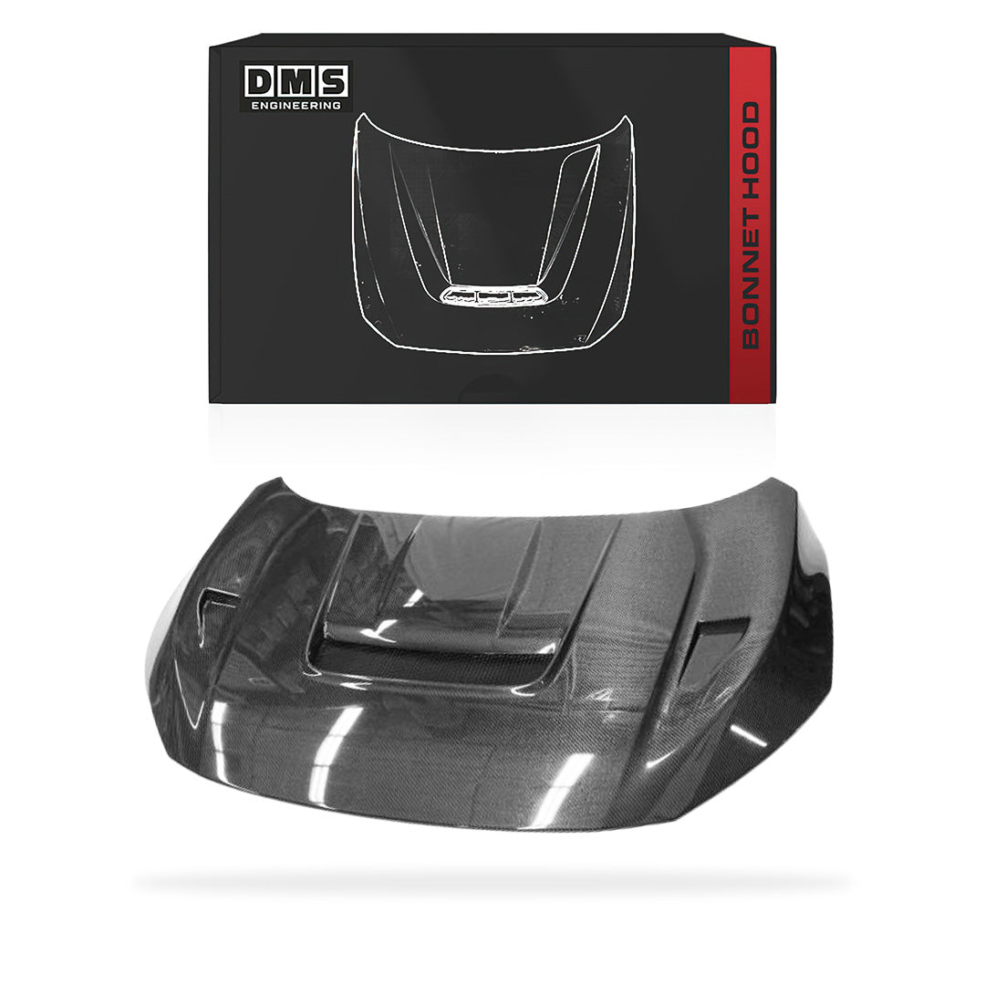 Honda Civic FK8 10th Gen Type R (2017 - 2021) Varis Arising II Style Carbon Fibre Vented Bonnet
