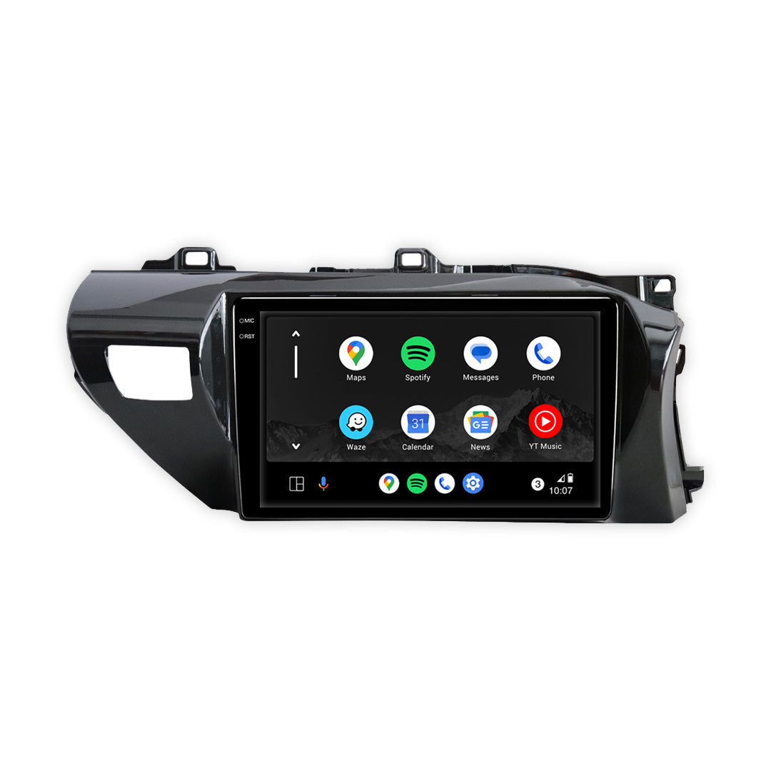 Toyota Hilux GR N80 (2015 - 2025) 10" 13.3" Wireless Android 16 Head Unit for Apple CarPlay / Android Auto