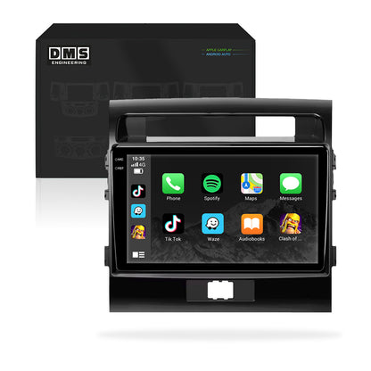 Toyota LandCruiser 200 Series (2007 - 2021) 9" 13.3" Wireless Android 16 Head Unit for Apple CarPlay / Android Auto Post-facelift