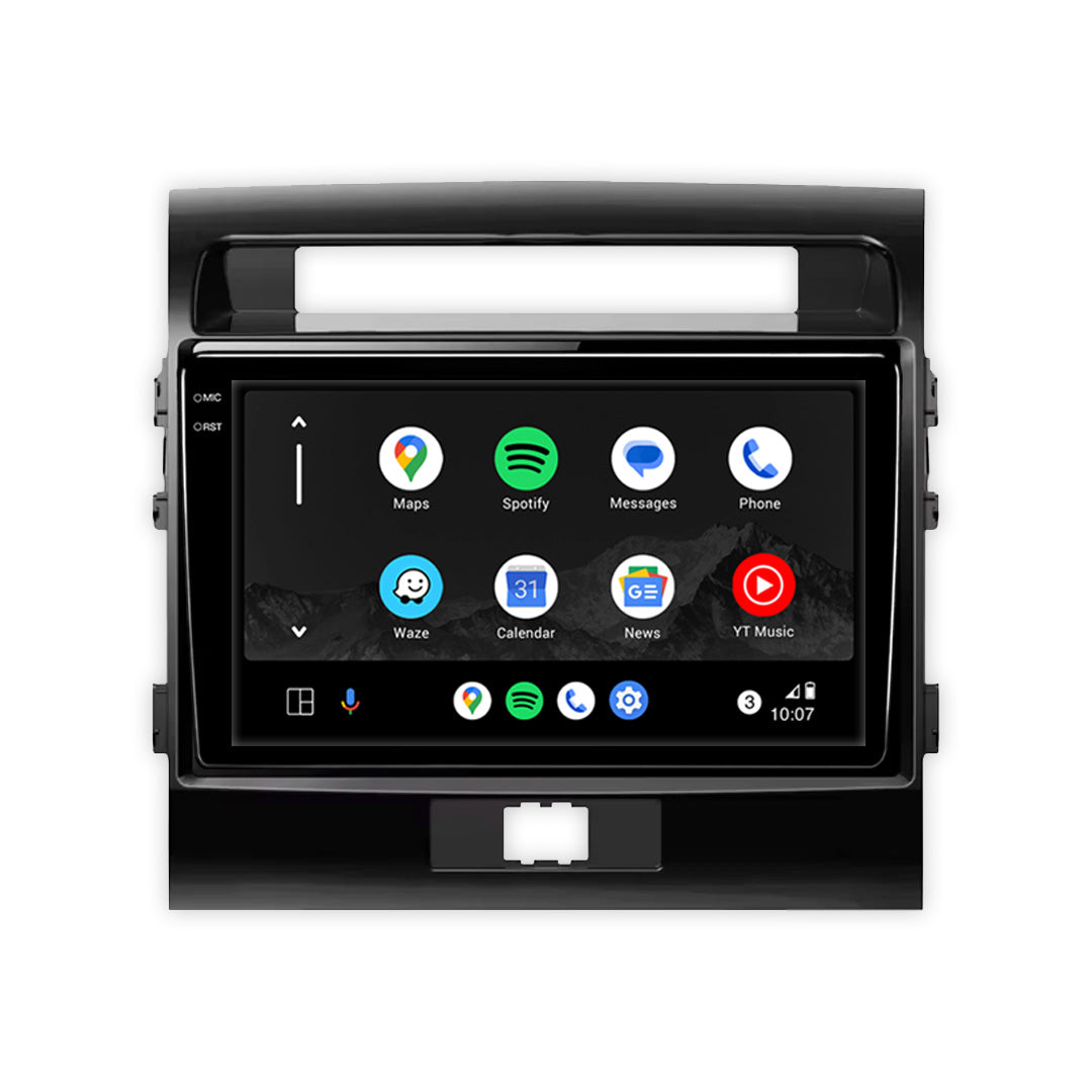 Toyota LandCruiser 200 Series (2007 - 2021) 9" 13.3" Wireless Android 16 Head Unit for Apple CarPlay / Android Auto Post-facelift