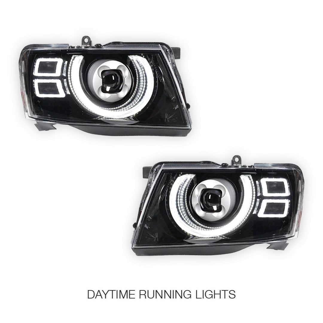 Nissan Patrol GU MK4 / Y61 (2005 - 2016) Full LED Headlights LH + RH