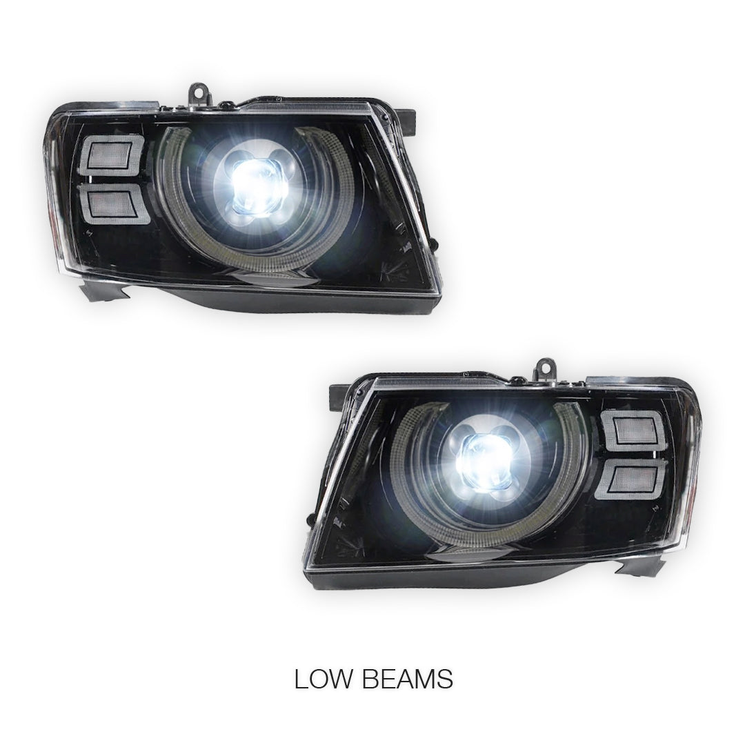 Nissan Patrol GU MK4 / Y61 (2005 - 2016) Full LED Headlights LH + RH
