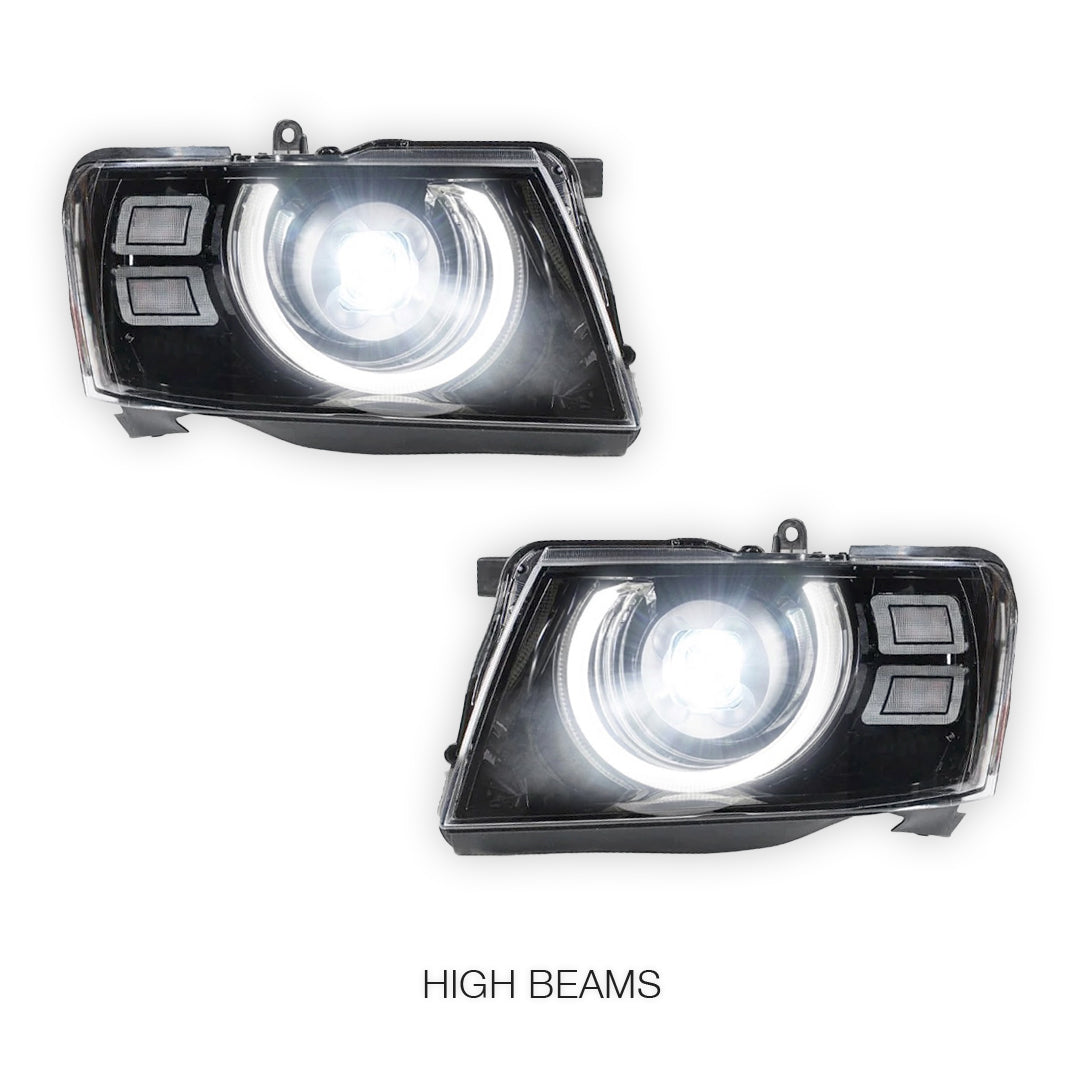 Nissan Patrol GU MK4 / Y61 (2005 - 2016) Full LED Headlights LH + RH