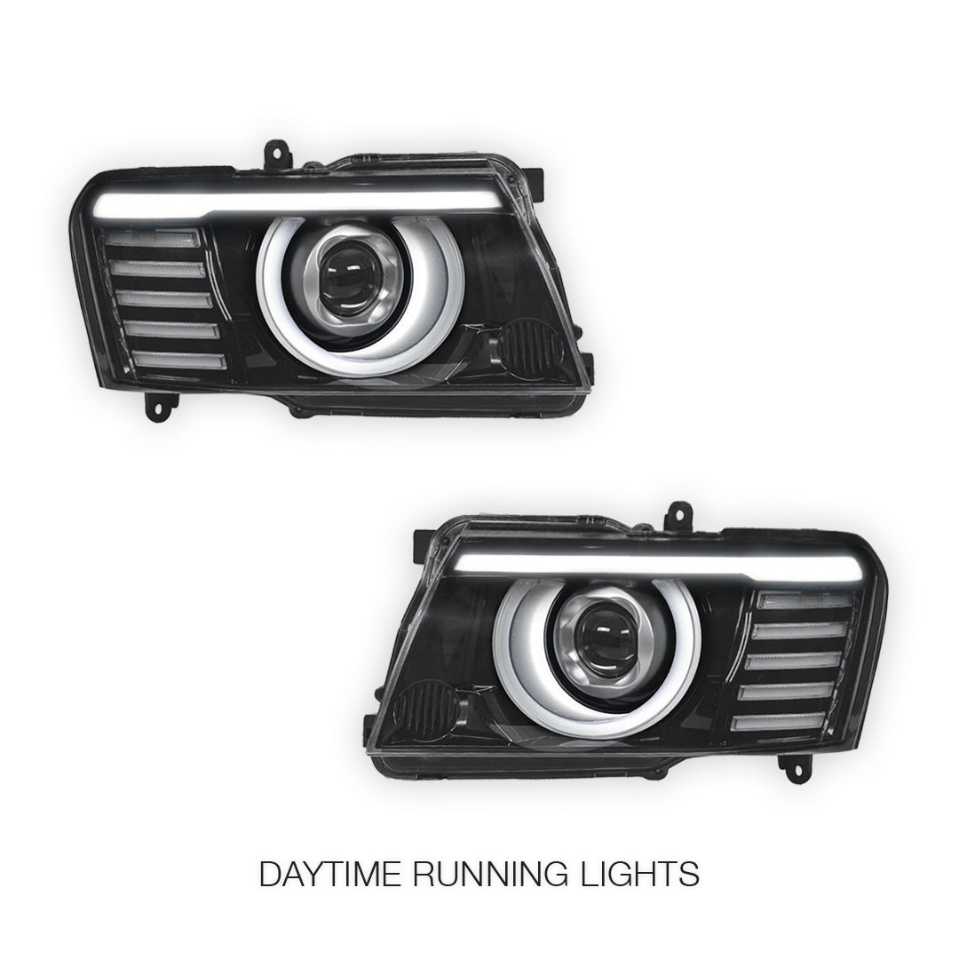 Nissan Patrol GU MK4 / MK5 / MK6 / MK7 / MK8 / Y61 (2005 - 2016) Full LED Laser Headlights LH + RH