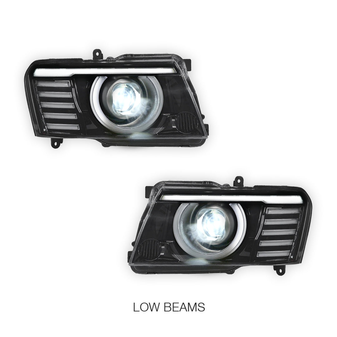 Nissan Patrol GU MK4 / MK5 / MK6 / MK7 / MK8 / Y61 (2005 - 2016) Full LED Laser Headlights LH + RH