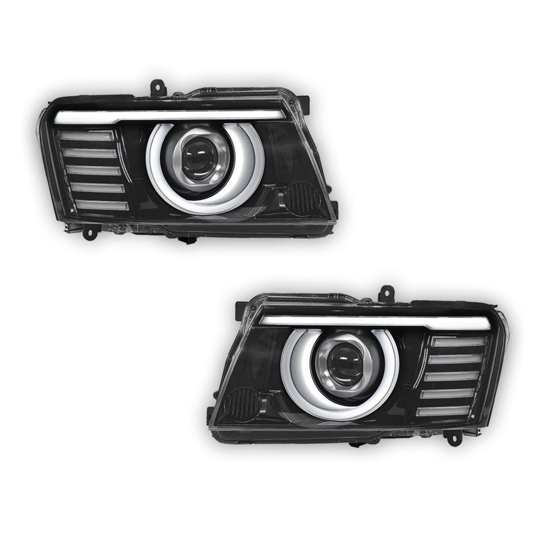 Nissan Patrol GU MK4 / MK5 / MK6 / MK7 / MK8 / Y61 (2005 - 2016) Full LED Laser Headlights LH + RH