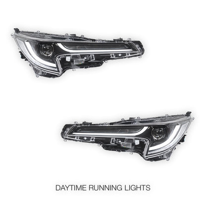 Toyota Corolla Hatch / Sedan (2018 - 2022) Full LED Upgrade Headlights LH + RH