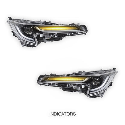 Toyota Corolla Hatch / Sedan (2018 - 2022) Full LED Upgrade Headlights LH + RH