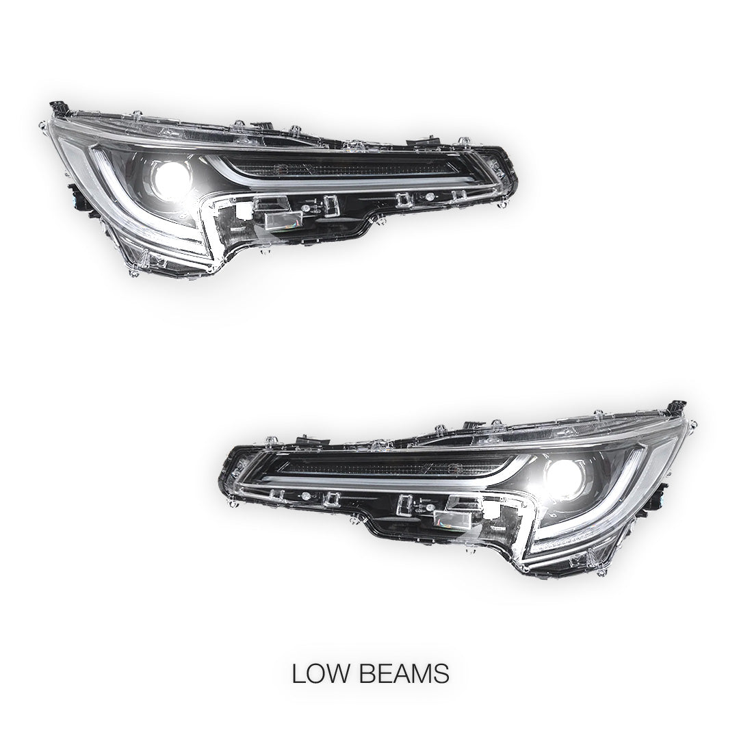 Toyota Corolla Hatch / Sedan (2018 - 2022) Full LED Upgrade Headlights LH + RH