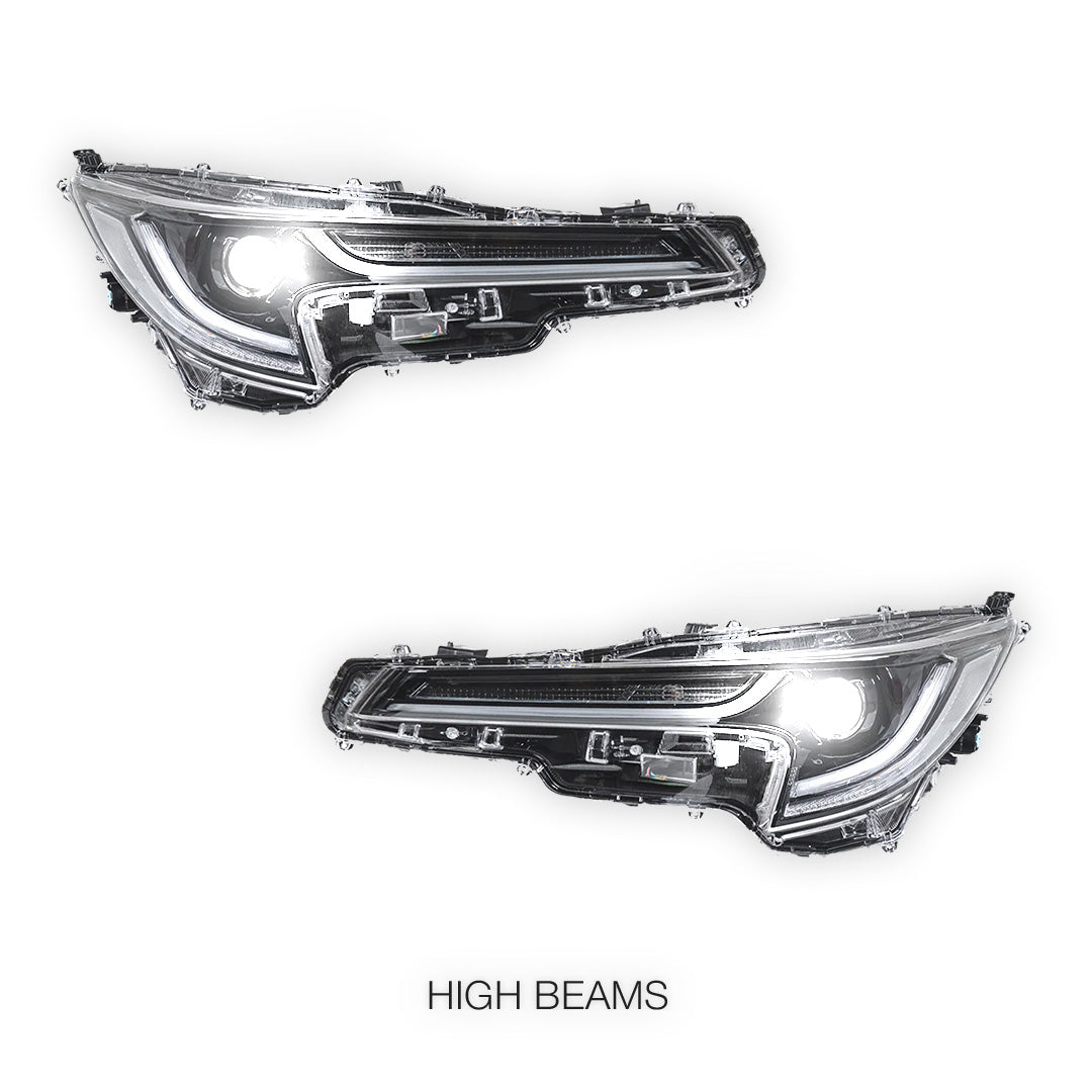 Toyota Corolla Hatch / Sedan (2018 - 2022) Full LED Upgrade Headlights LH + RH