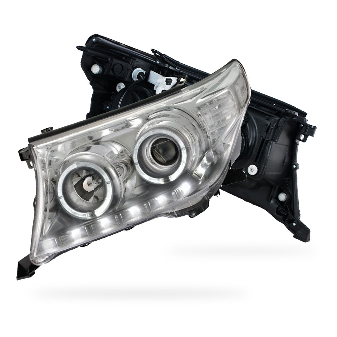 Toyota LandCruiser 200 Series VX / Sahara (2015 - 2021) LED With Auto Levelling & DRL Headlights LH + RH