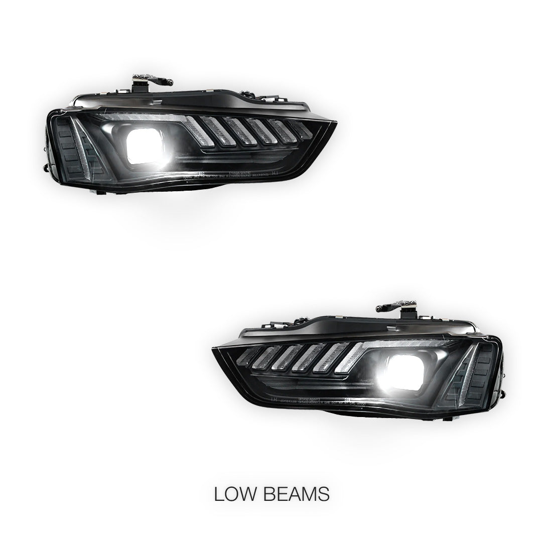Audi A4 B8 (2012 - 2015) DRL Dual Beam Projector With Sequential Indicator Headlights LH + RH
