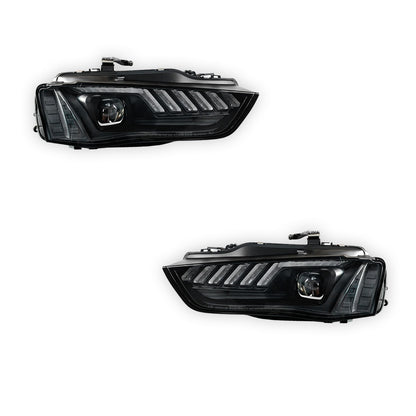 Audi A4 B8 (2012 - 2015) DRL Dual Beam Projector With Sequential Indicator Headlights LH + RH