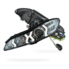 Nissan Silvia S15 (1999 - 2001) Crystal Clear LED 3D DRL Stripe Bar Projector With LED Indicators Headlights LH + RH