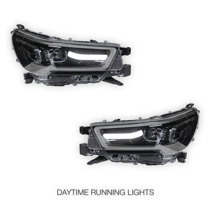 Toyota HiLux N80 Ute (2021 - 2025) Full LED Headlight Lamp LH + RH
