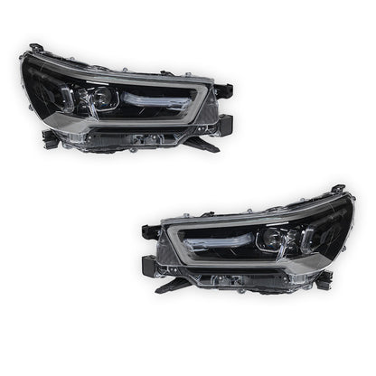Toyota HiLux N80 Ute (2021 - 2025) Full LED Headlight Lamp LH + RH