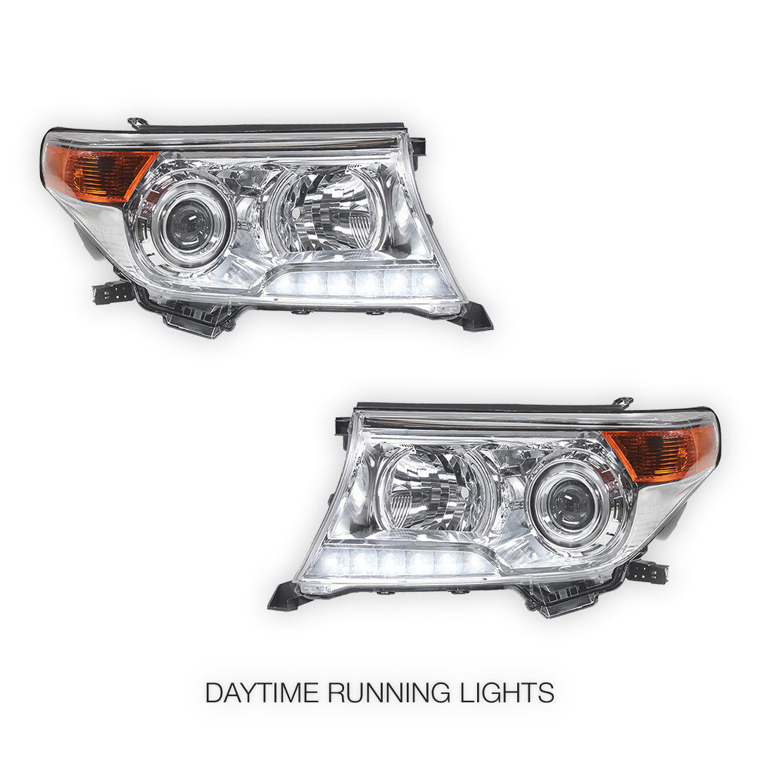 Toyota LandCruiser 200 Series VX / Sahara  (2012 - 2015) Xenon Headlight LH + RH