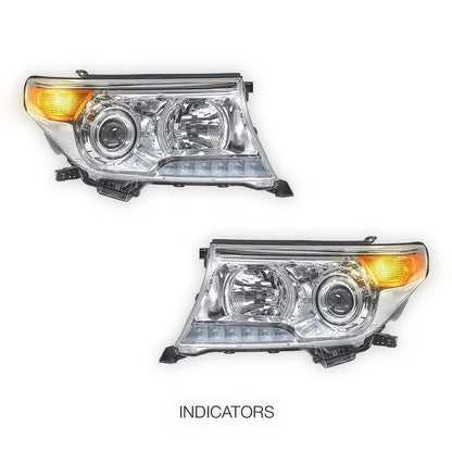 Toyota LandCruiser 200 Series VX / Sahara  (2012 - 2015) Xenon Headlight LH + RH