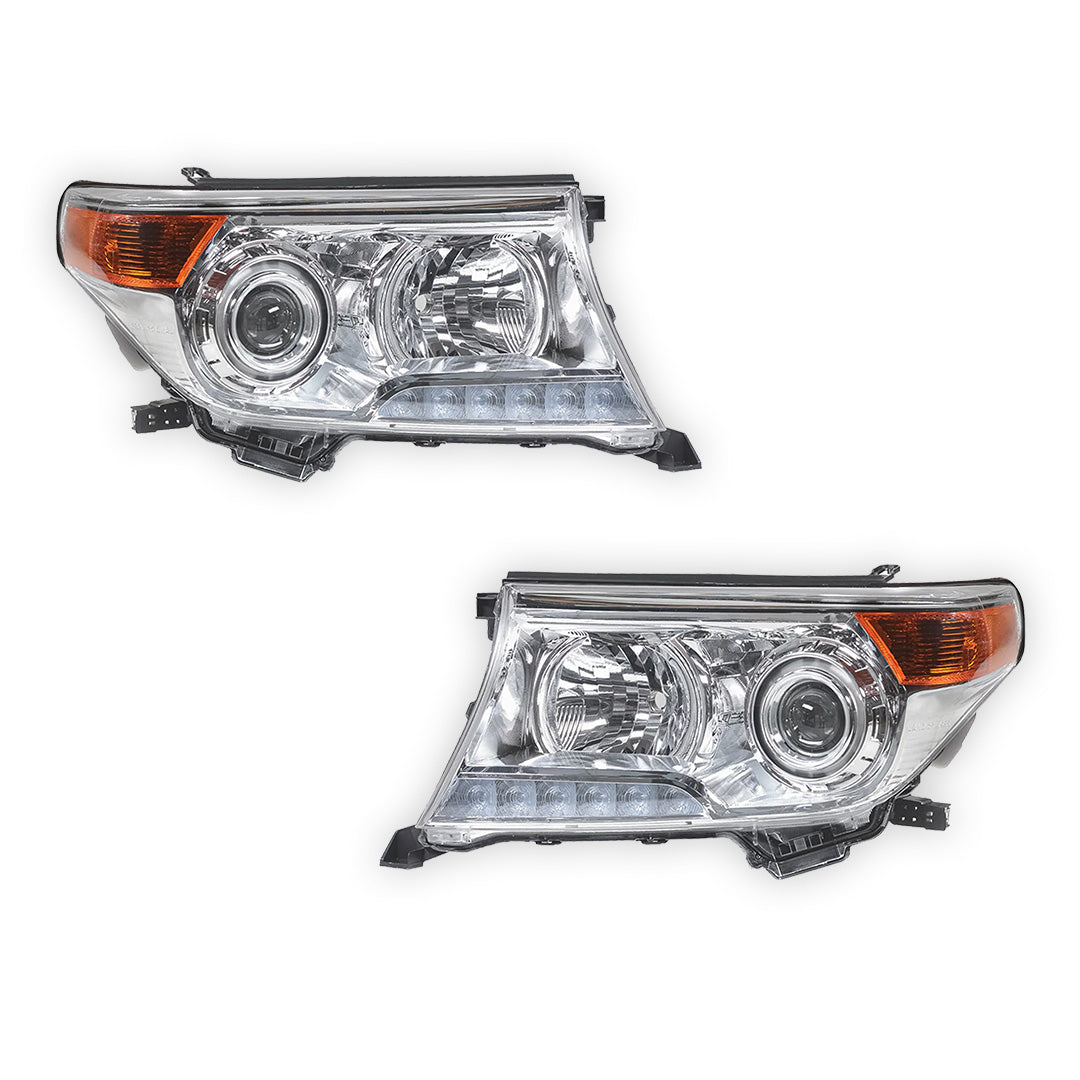 Toyota LandCruiser 200 Series VX / Sahara  (2012 - 2015) Xenon Headlight LH + RH