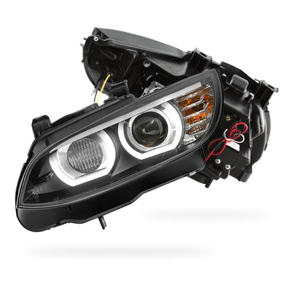 BMW 3 Series E90 / E92 / E93 Pre-LCI / M3 (2006 - 2009) M4 Style LED DRL Projector Headlights LH + RH