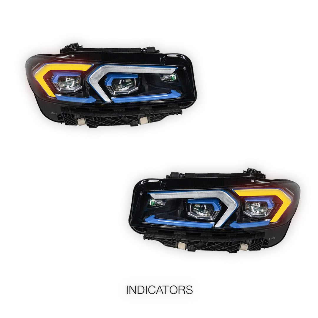 BMW 3 Series G20 / G21 Pre LCI (2018 - 2022) LCI Facelift Style Upgrade Headlights LH + RH