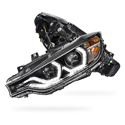 BMW 3 Series F30 / F31 (2012 - 2015) M3 Style Real LED DRL Projector Headlights LH + RH