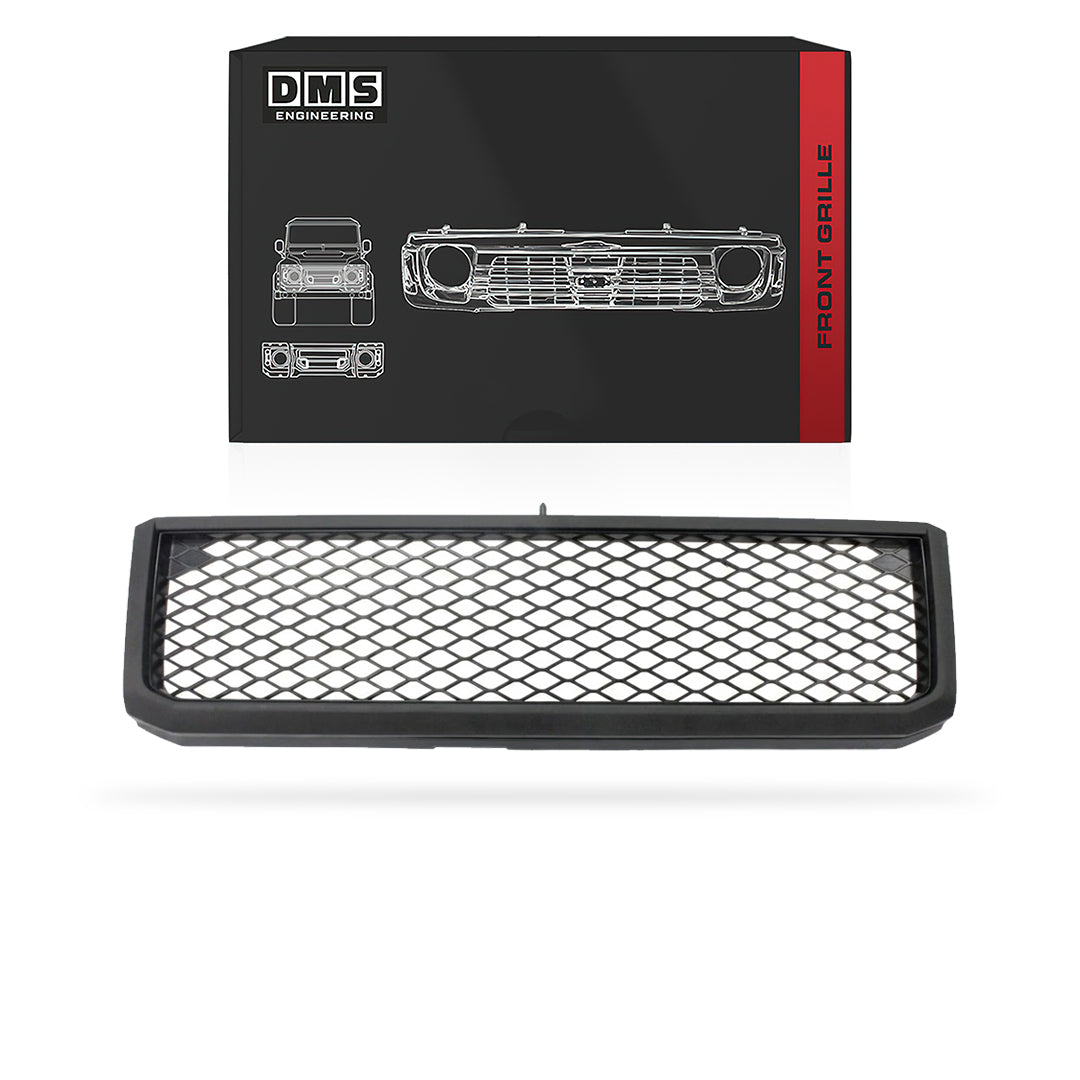 Toyota LandCruiser 76 / 78 / 79 Series (2007 - 2021) Matte Black Mesh Grille