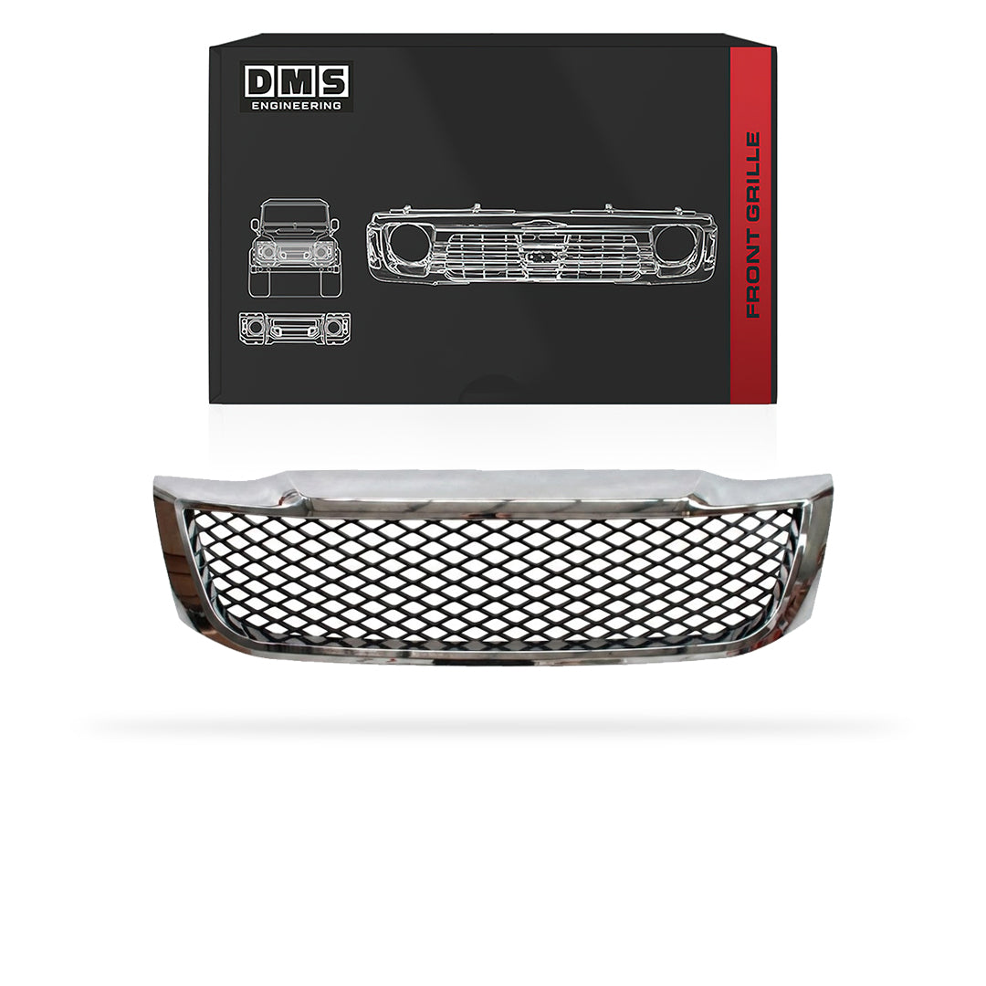 Toyota HiLux N70 Facelift (2011 - 2015) Matte Black Mesh Grille