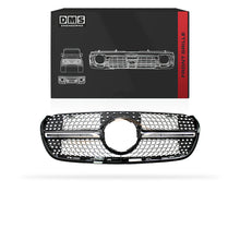 Mercedes-Benz X-Class W470 (2017 - 2020) AMG Style Gloss Black and Chrome Front Grille