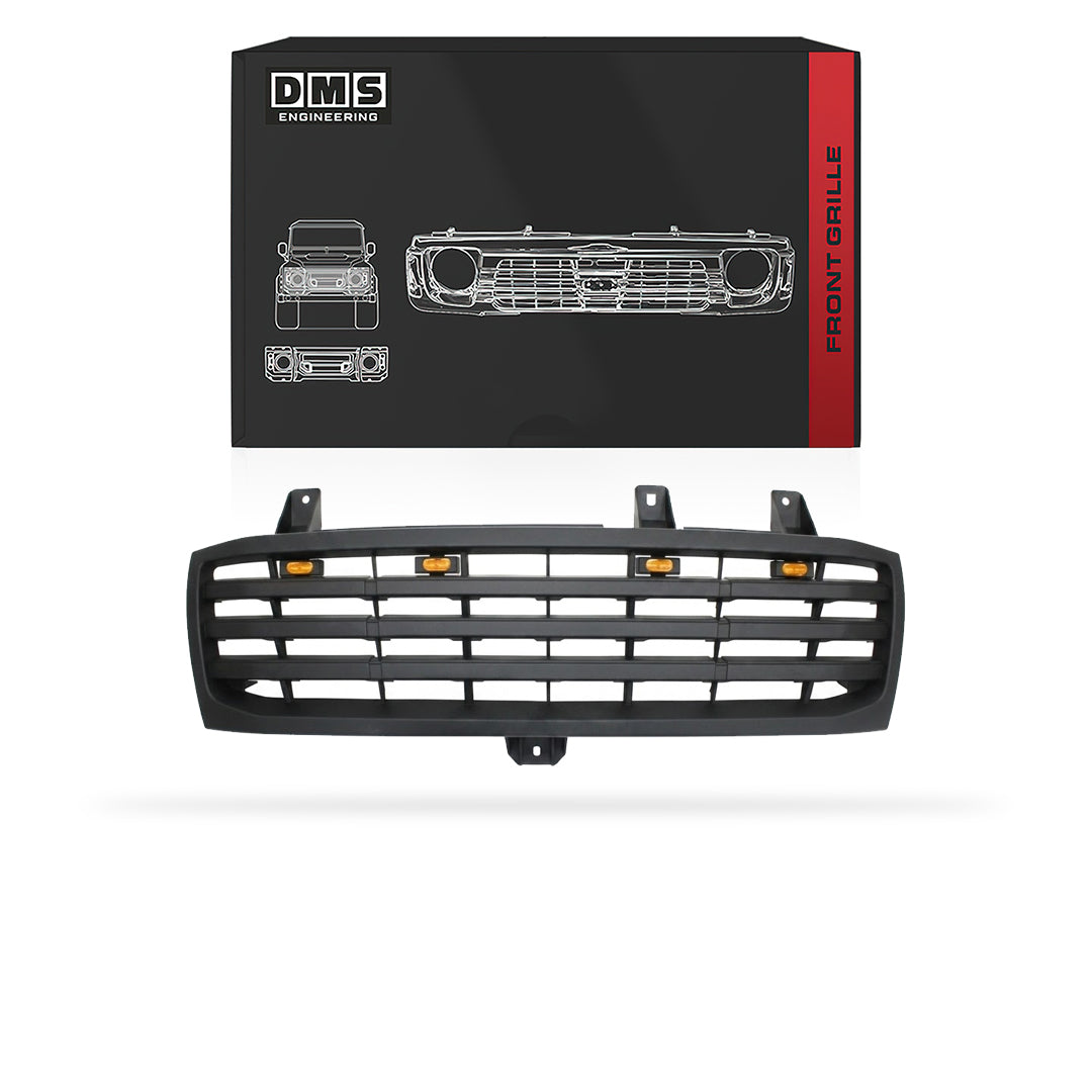 Toyota LandCruiser 100 Series (All Models) Facelift (2005 - 2007) Matte Black Front Grille