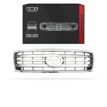 Toyota LandCruiser 100 Series (All Models) Facelift (2005 - 2007) OEM Style Chrome Silver Front Grille