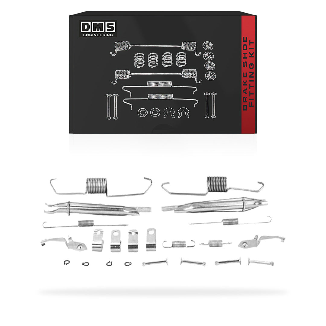Mitsubishi Pajero NS / NT / NW / NX (2006 - 2021) Rear Axle Brake Shoe Fitting Kit