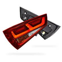 Audi A1 8X (2010 - 2014) Clear Red 3D LED Stripe Bar Tail Lights LH + RH