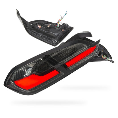 Ford Fiesta WG (2017 - 2023) Sequential Smoked Red Full LED Tail Lights LH + RH