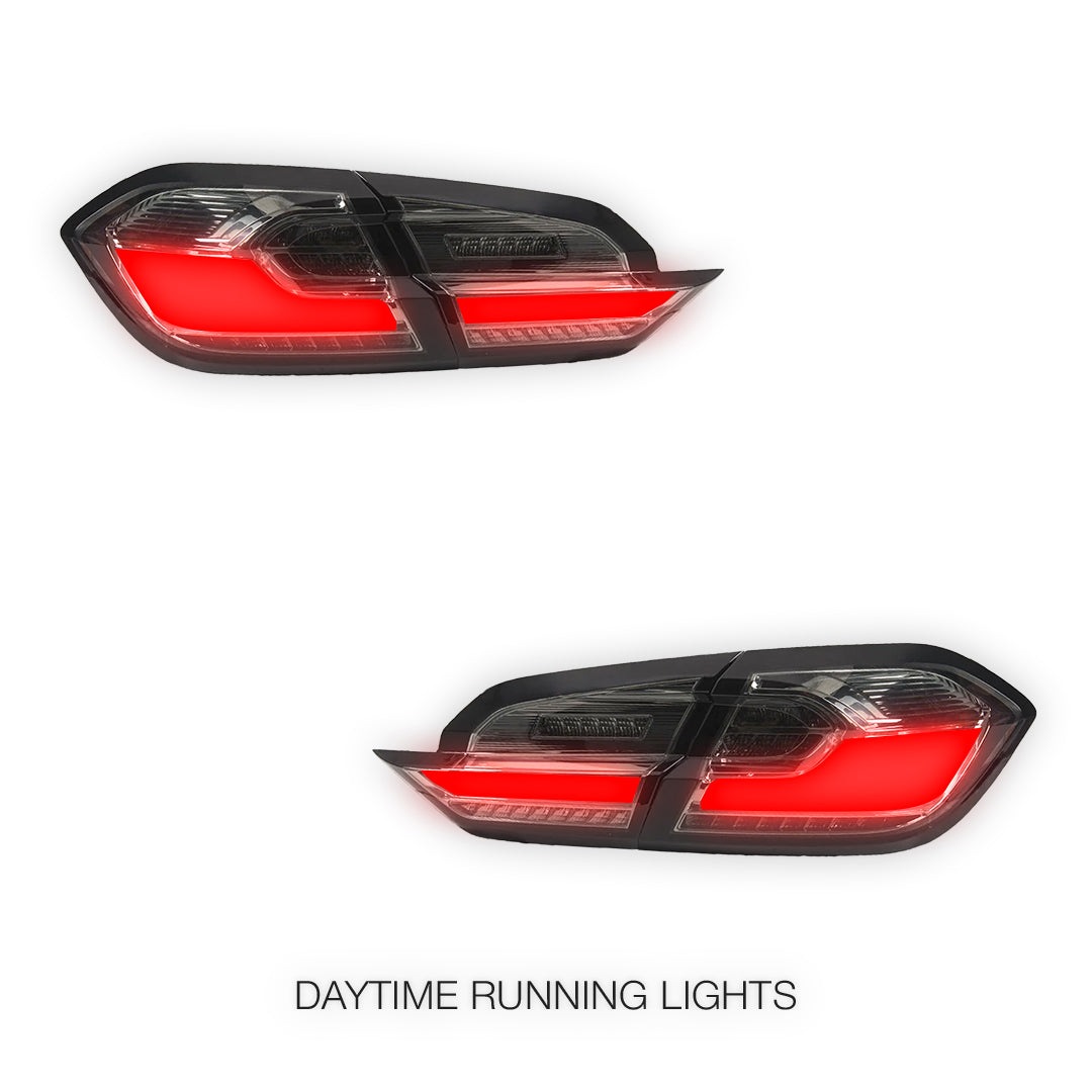 Ford Fiesta WG (2017 - 2023) Sequential Smoked Red Full LED Tail Lights LH + RH