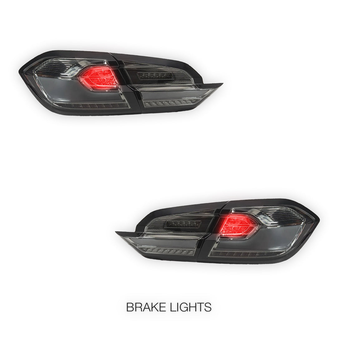 Ford Fiesta WG (2017 - 2023) Sequential Smoked Red Full LED Tail Lights LH + RH