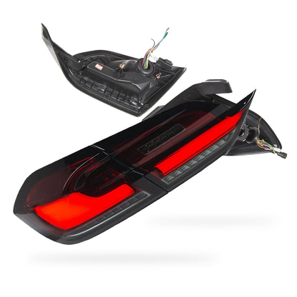 Ford Fiesta WG (2017 - 2023) Sequential Smoked Red Full LED Tail Lights LH + RH