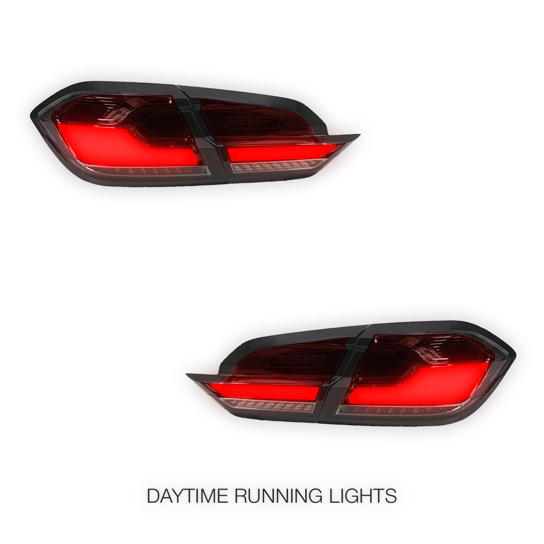 Ford Fiesta WG (2017 - 2023) Sequential Smoked Red Full LED Tail Lights LH + RH