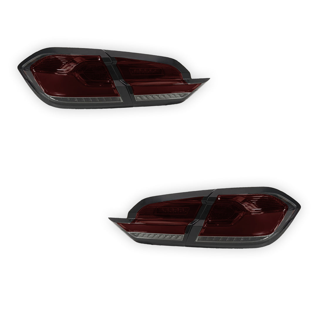 Ford Fiesta WG (2017 - 2023) Sequential Smoked Red Full LED Tail Lights LH + RH
