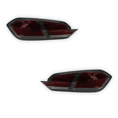 Ford Fiesta WG (2017 - 2023) Sequential Smoked Red Full LED Tail Lights LH + RH