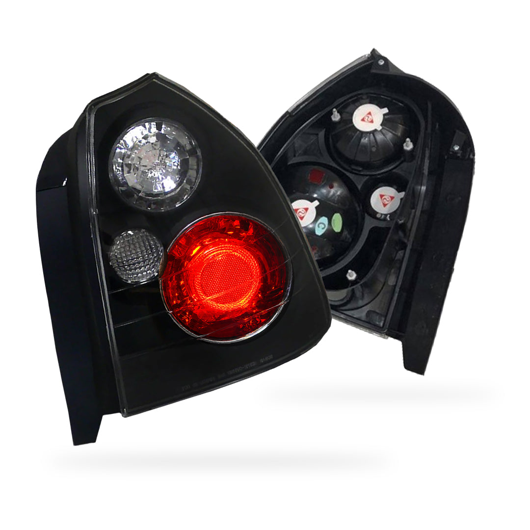 Honda Civic EK (1996 - 2000) Black Altezza Tail Lights LH + RH