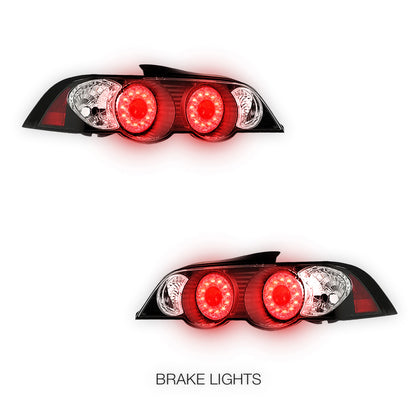 Honda Integra DC5 (2001 - 2004) Crystal Clear Altezza LED Tail Lights LH + RH