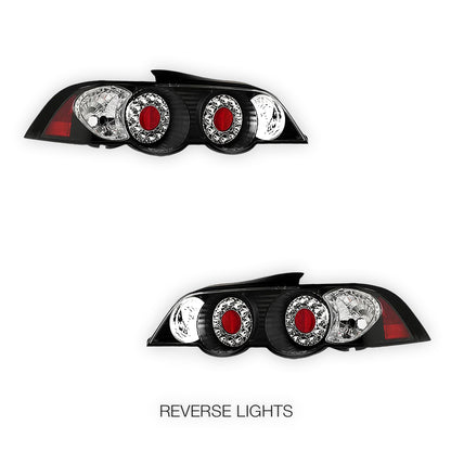 Honda Integra DC5 (2001 - 2004) Crystal Clear Altezza LED Tail Lights LH + RH