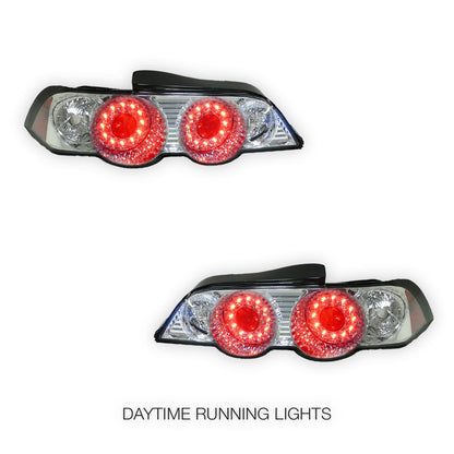 Honda Integra DC5 (2001 - 2004) Crystal Clear Altezza LED Tail Lights LH + RH