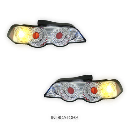 Honda Integra DC5 (2001 - 2004) Crystal Clear Altezza LED Tail Lights LH + RH