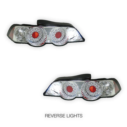 Honda Integra DC5 (2001 - 2004) Crystal Clear Altezza LED Tail Lights LH + RH