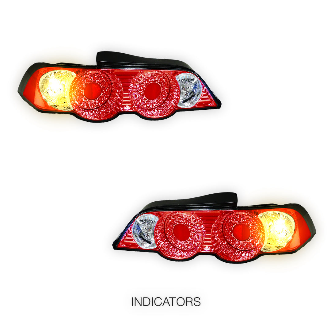 Honda Integra DC5 (2001 - 2004) Crystal Clear Altezza LED Tail Lights LH + RH